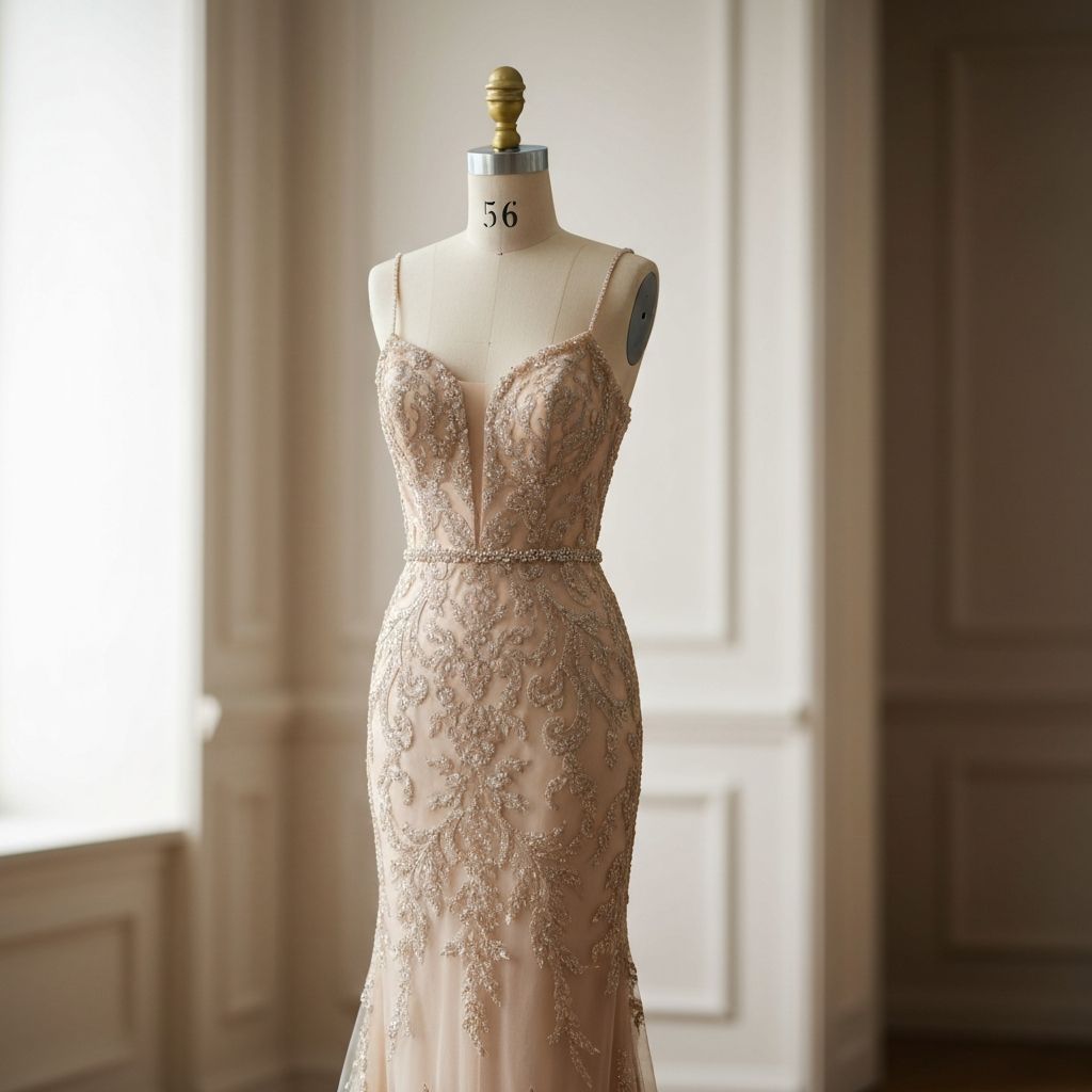 Silk Charmeuse Gown